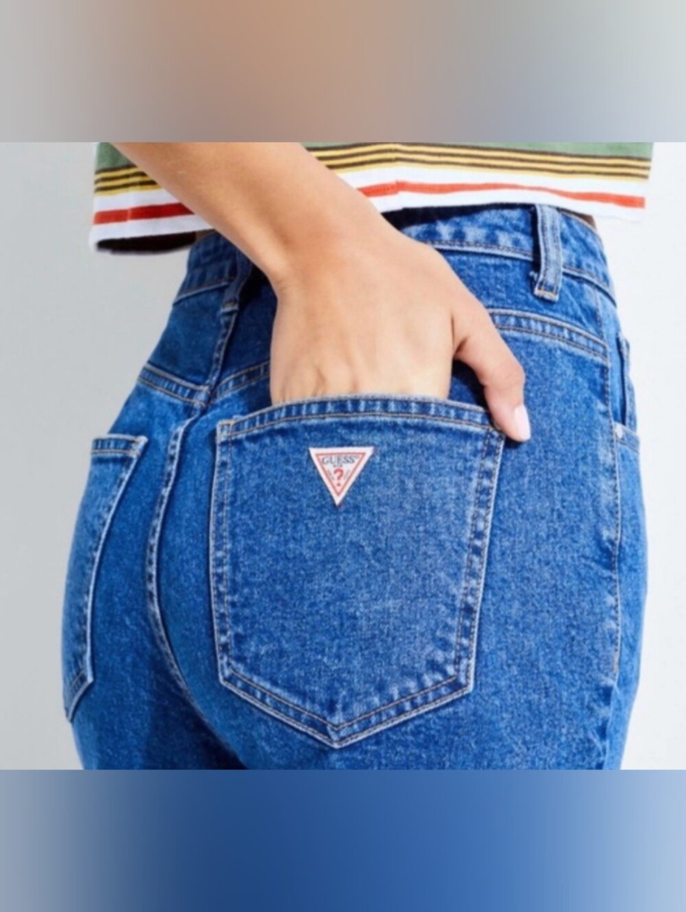 Vintage GUESS High Rise 90s Skinny Jeans Size 26